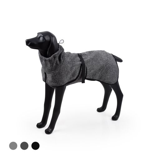 Water Repellent Softshell Dog Jacket Pet Clothes for Spring AutumnOutdoor Sport Dog Jacket with High Neckline Collar Cold Weather Pets Apparel Winter